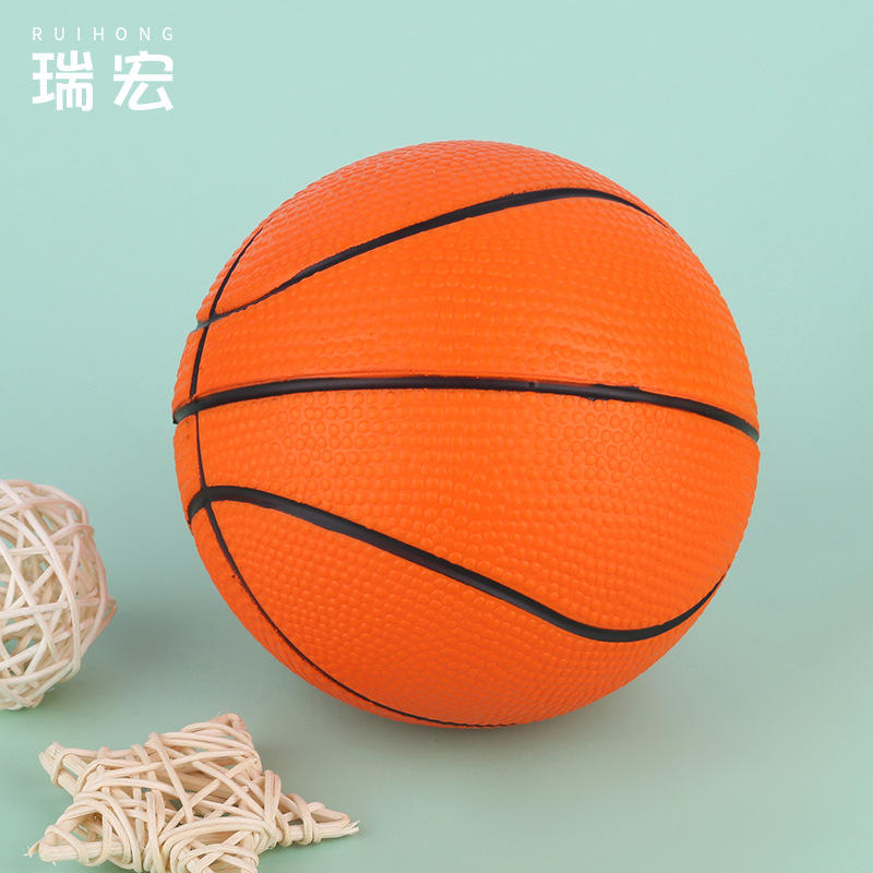 厂家供应 pu仿真玩具 篮球球类玩具  儿童篮球玩具