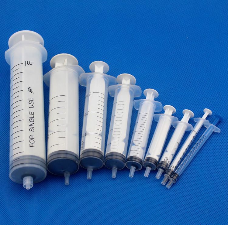 塑料针筒/针管/玻璃针管,注射器型号齐全1ml,2ml,3ml带针头