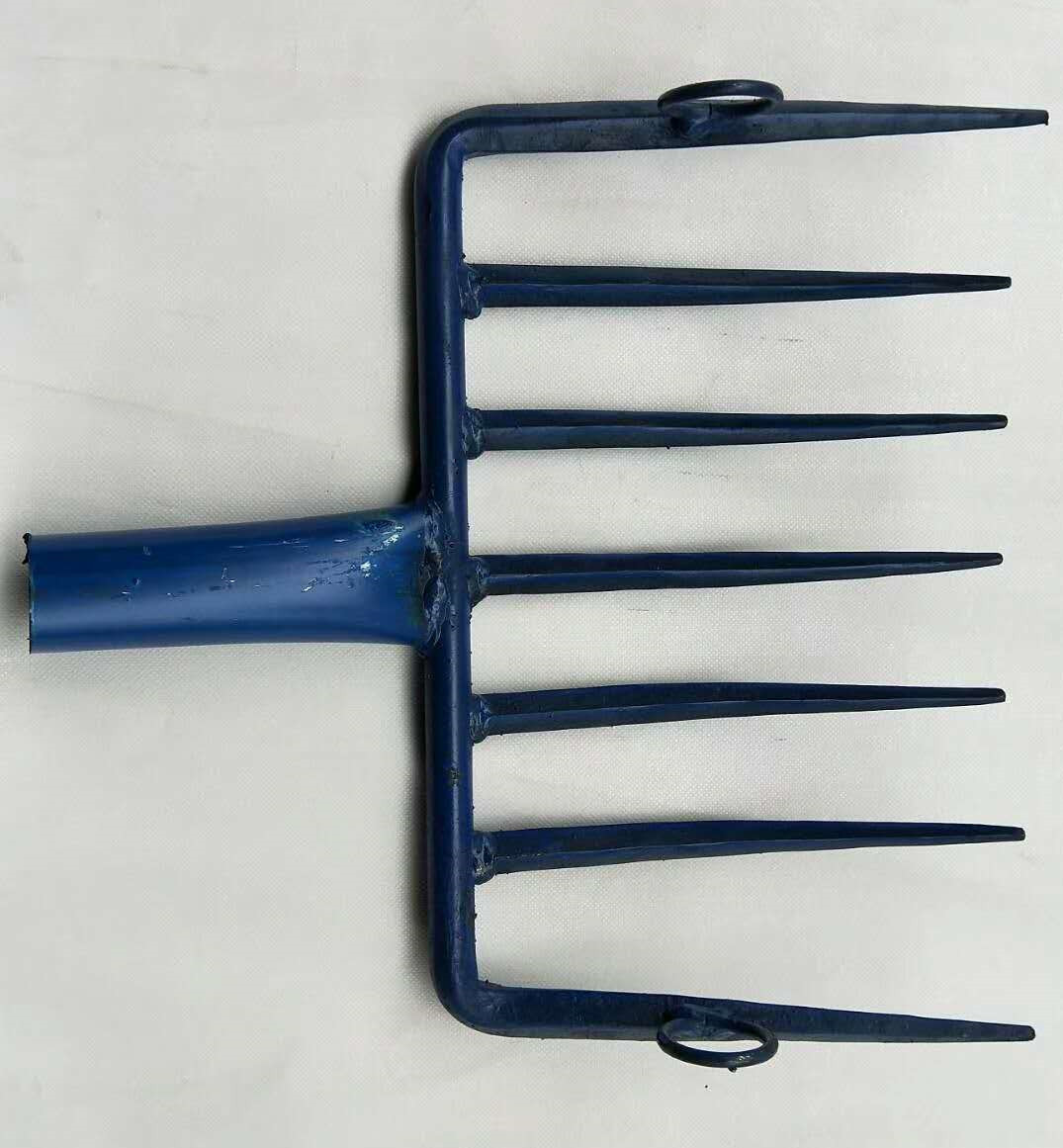 九齿拉耙七齿拉耙 铁路专用工具九齿拉耙 锻打叉子