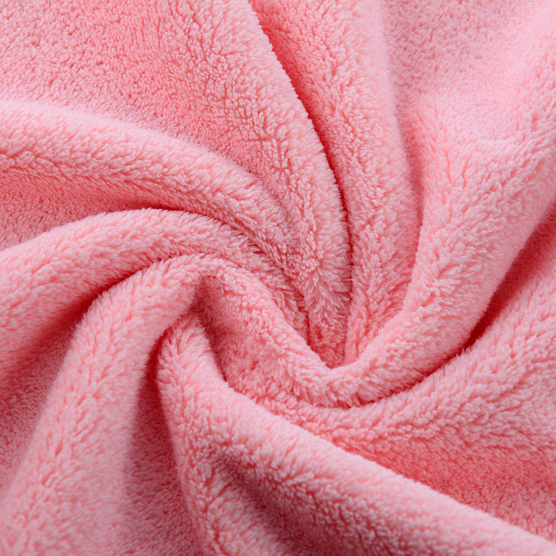 纤尚品汇新品纳米绒卡通立体浴巾吸水澡巾可爱少女心速干擦手巾