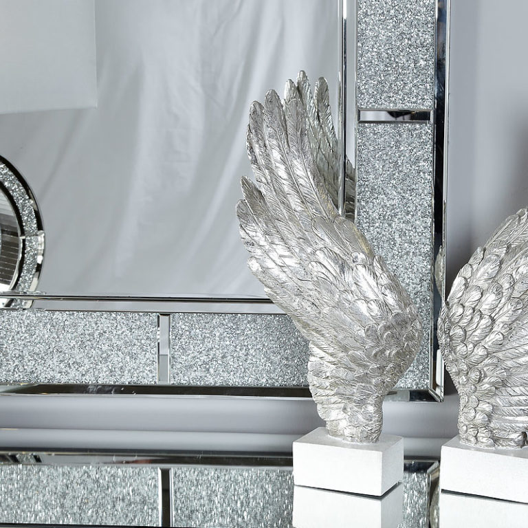 威尼斯壁镜玻璃钻石镜框挂墙镜轻奢卧室化妆镜客厅家具直销批发