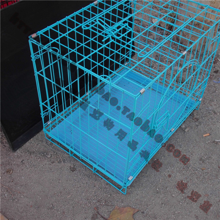 批发60cm长圆门加粗 宠物笼兔笼子狗笼子铁丝笼鸡笼