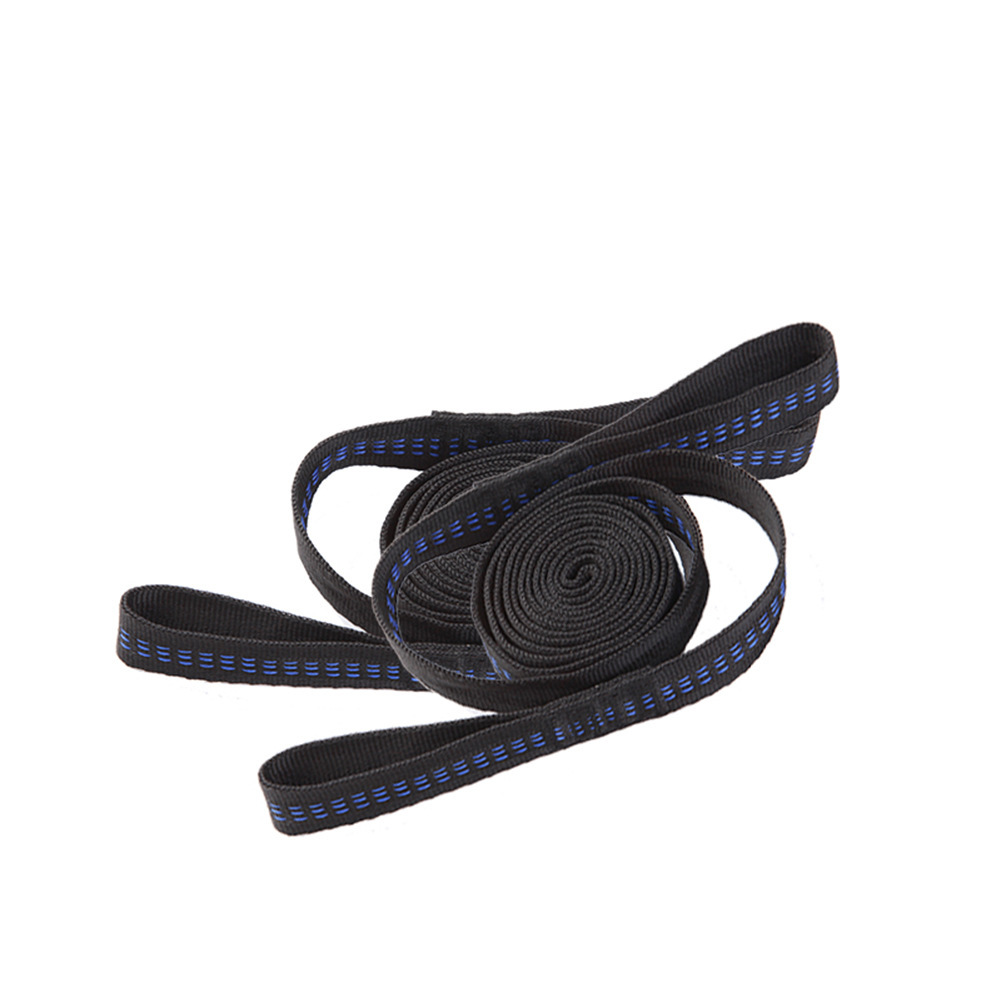 跨境现货户外吊床绑带 双环树带菊绳 吊床绳子 菊绳 绑树带