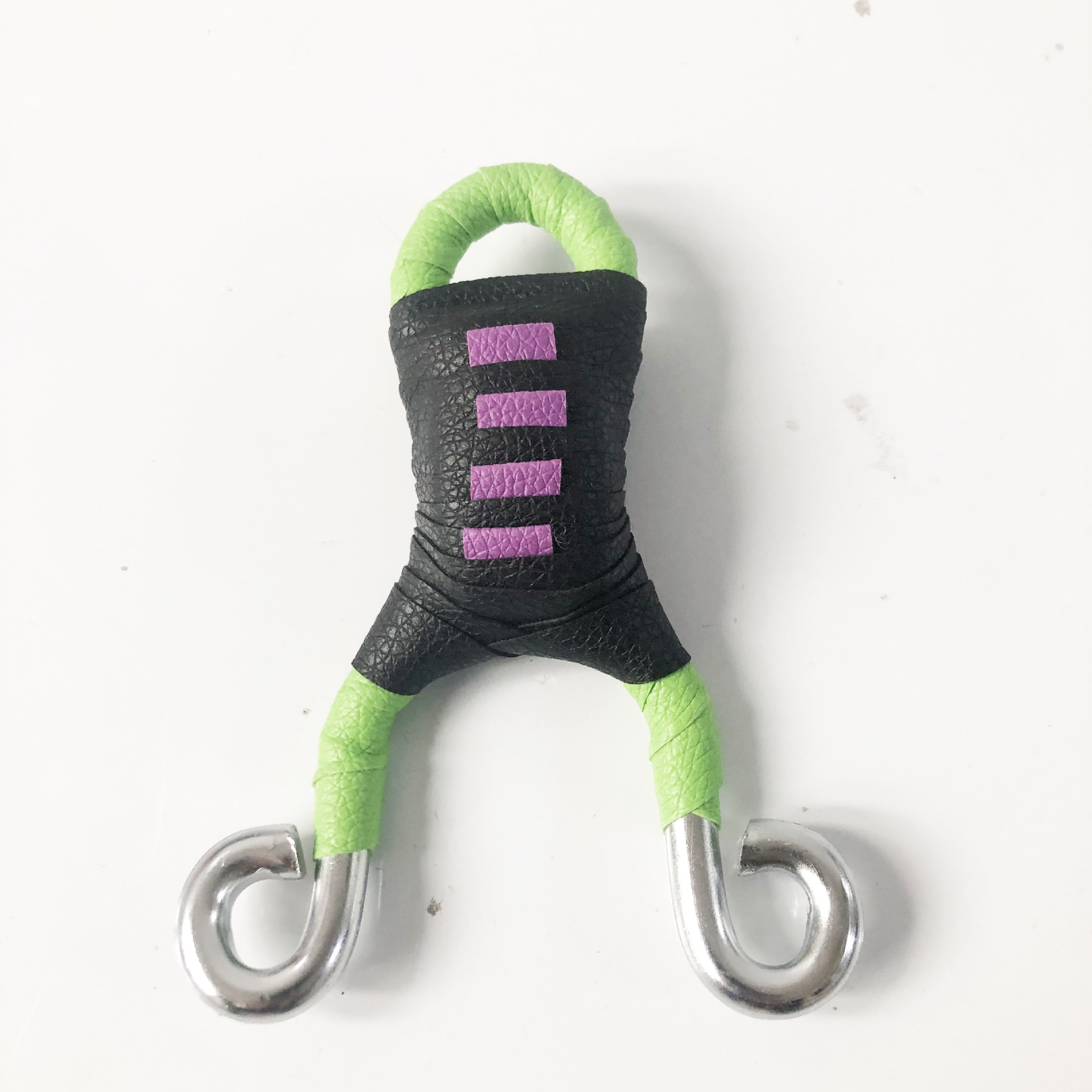 玩具弹弓 免绑合金扁皮筋儿童射击弹弓玩具 地摊批发