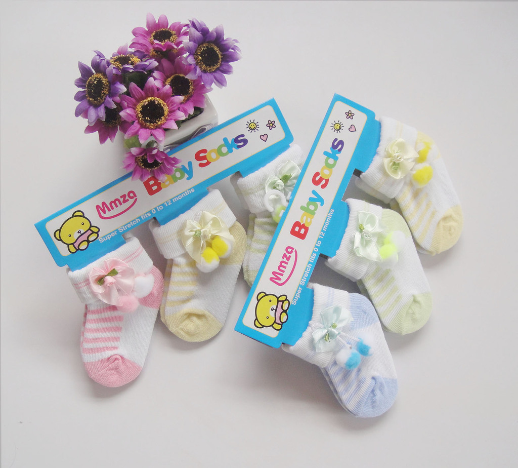 Special Offer Pack of Three Pairs Baby Socks Mid-Calf Loose Children's Cotton Socks Comfortable Breathable Cartoon Socks Baby Socks Wholesale