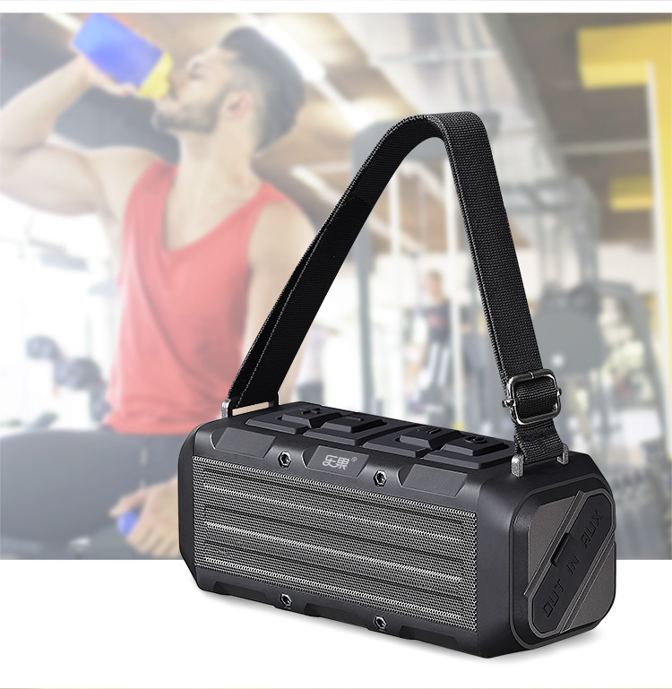 nogo/乐果f6 蓝牙音箱户外车载音响便携低音炮可通话防水移动电源