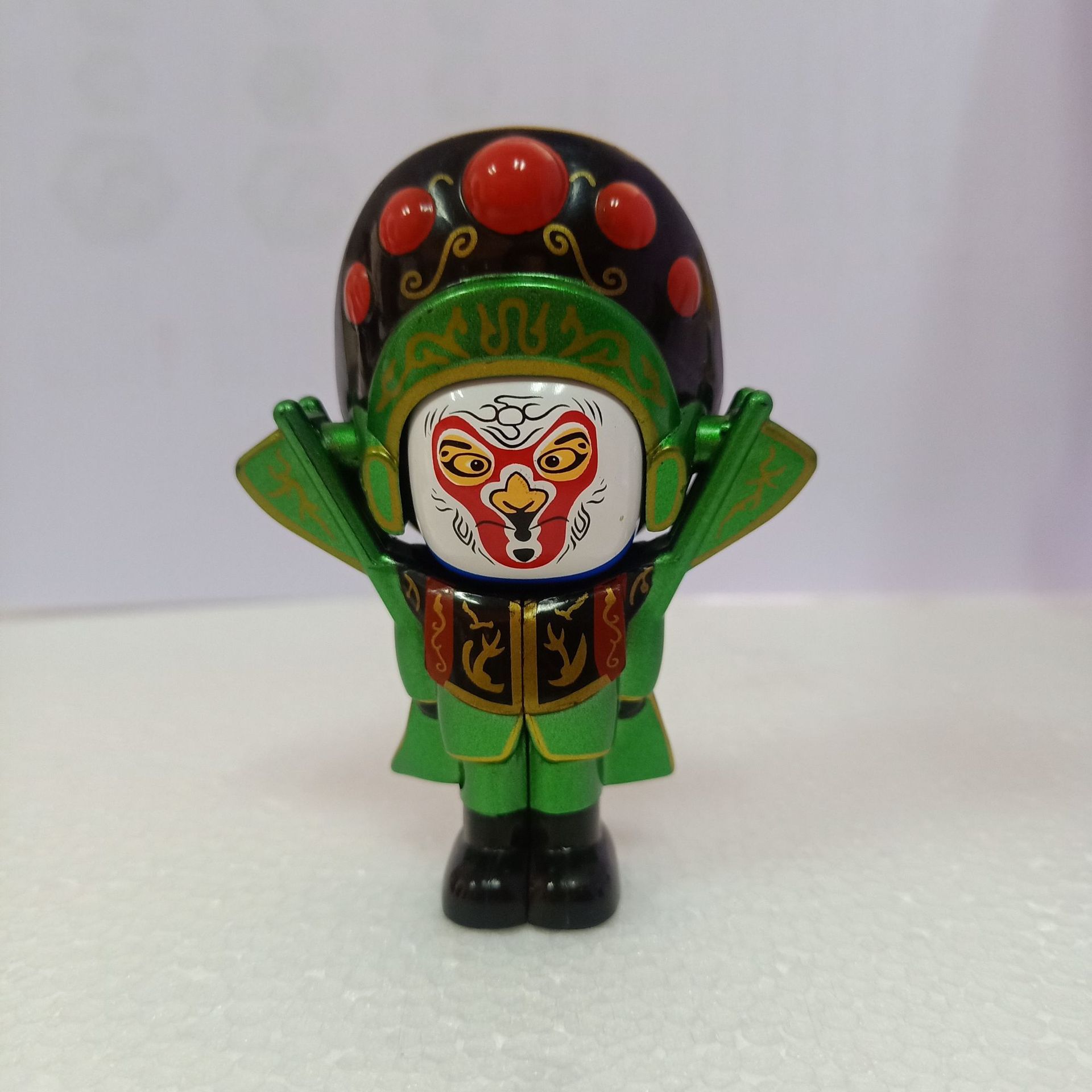 新款变脸公仔川剧变脸娃娃抖音儿童大人玩具pvc定制工艺品摆件