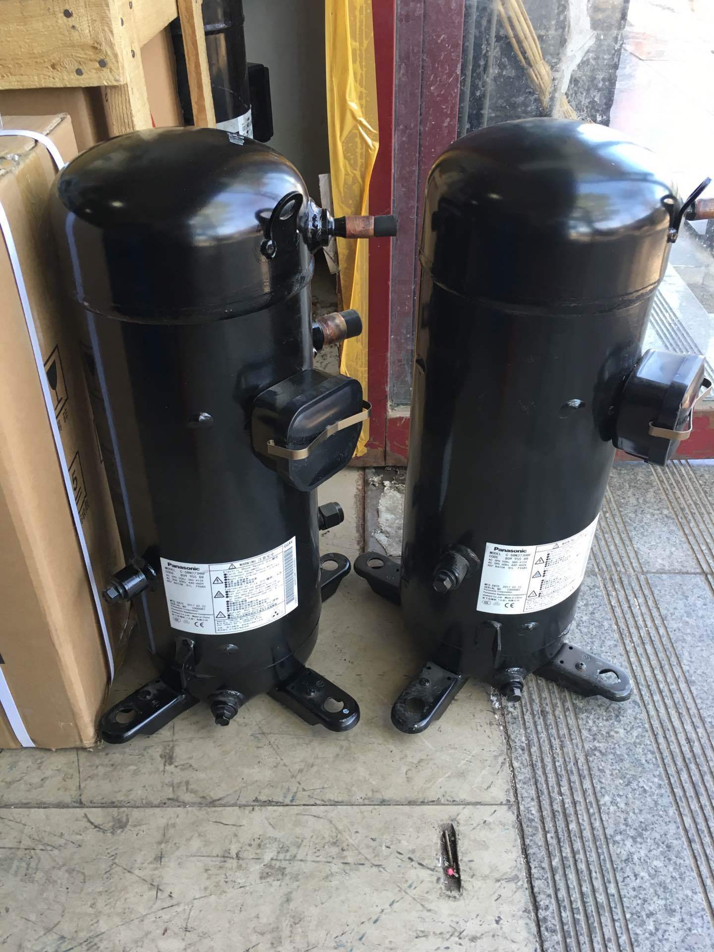 r410a三洋空调制冷压缩机c-sbn373h8d空气能热泵压缩机