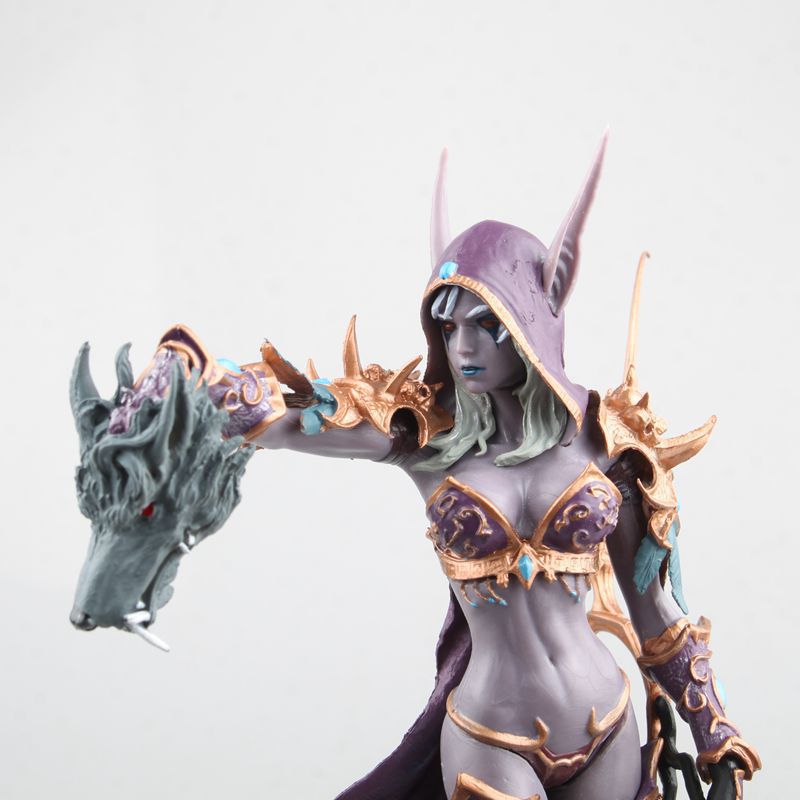 魔兽世界 希尔瓦娜斯 亡灵女王 sylvanas windrunner 雕像 手办