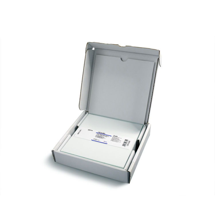 默克supelco 硅胶tlc薄层层析板 10×20cm 50pcs 玻璃