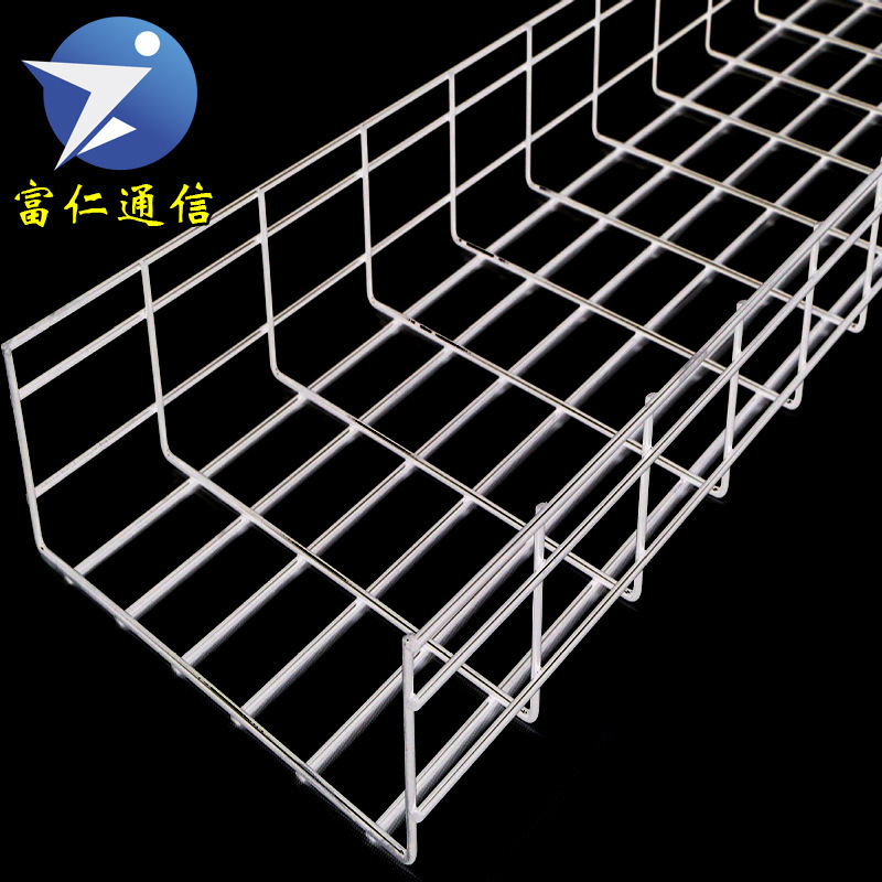 网格线槽 100*100mm热镀锌网格桥架 风电项目布线金属网格走线架