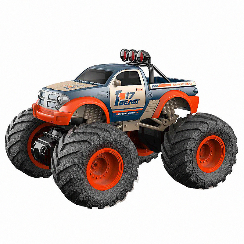 充电越野攀爬遥控车大轮赛车遥控大脚车1:18电动汽车跨境儿童玩具