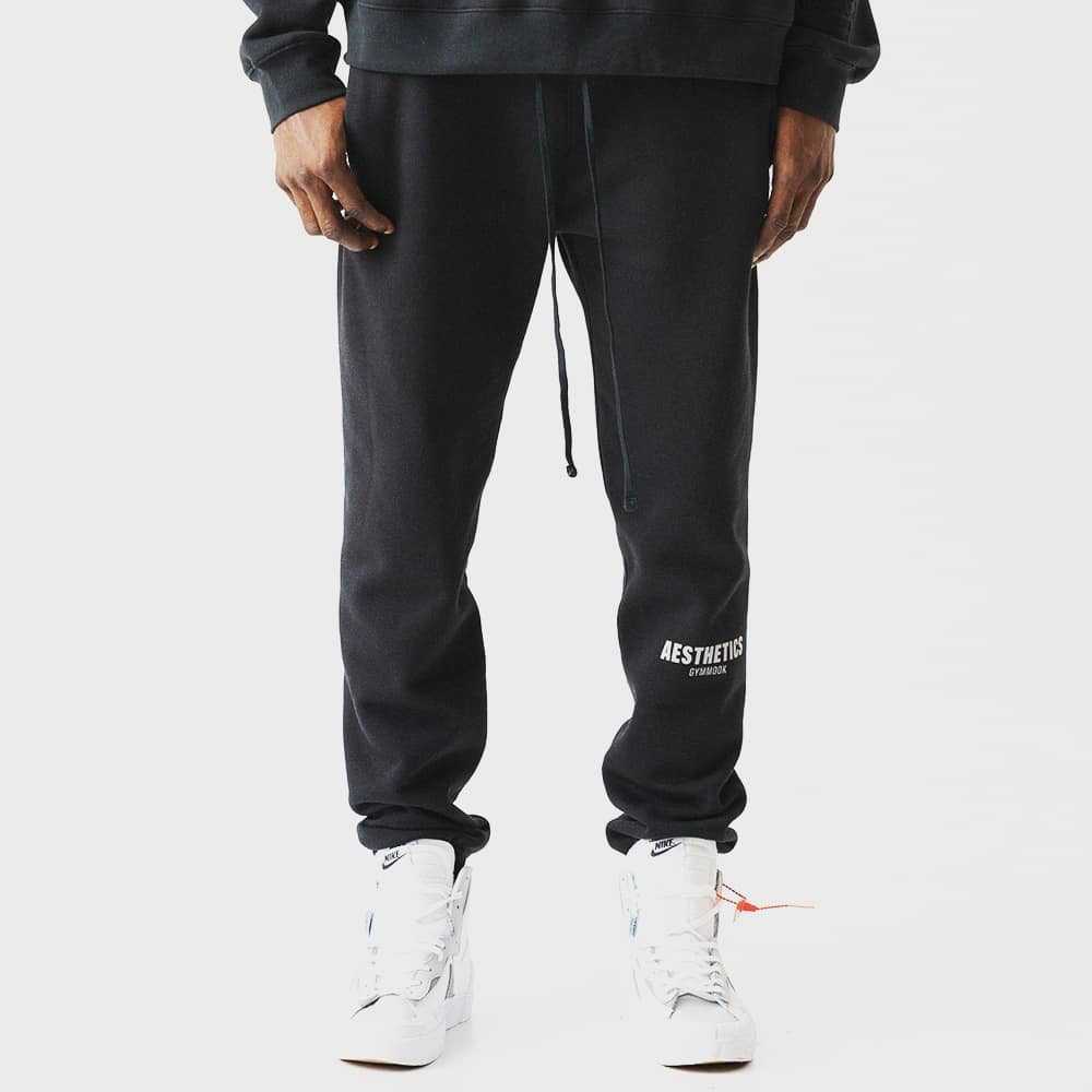 essentials联名款高街fog美潮棉质男运动裤宽松吊裆休闲束脚长裤