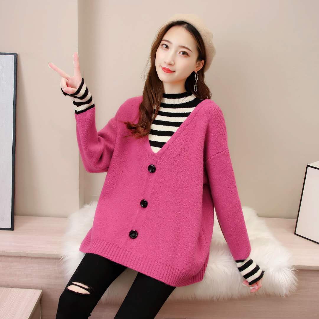 女拼韩版毛衣