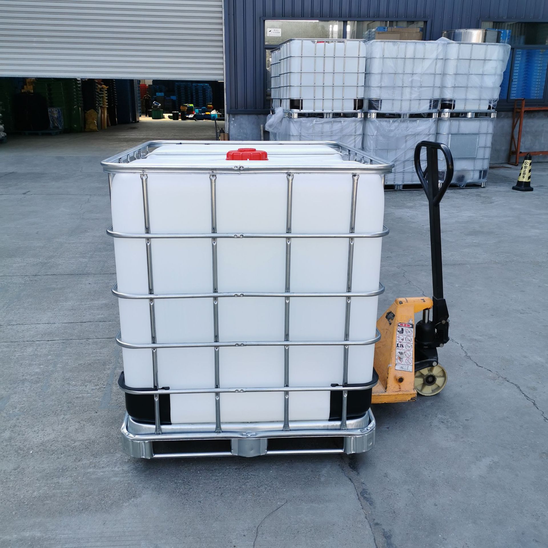 厂家直销白色吨桶塑料化工桶1000升塑料大油桶ibc集装柴油桶防爆