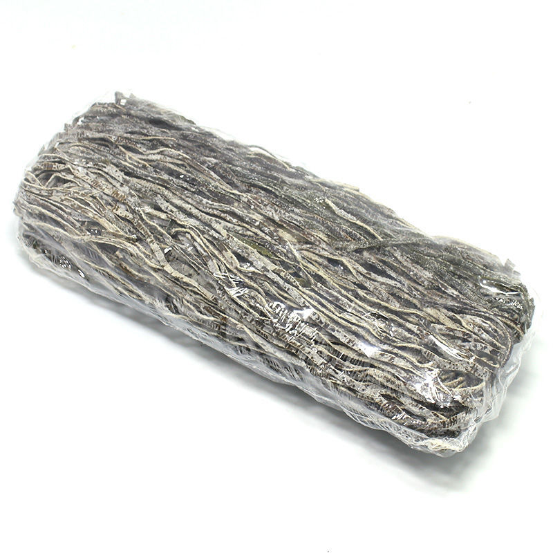 厂家批发特产干海带 海带丝 袋装130克左右 低盐成箱批发