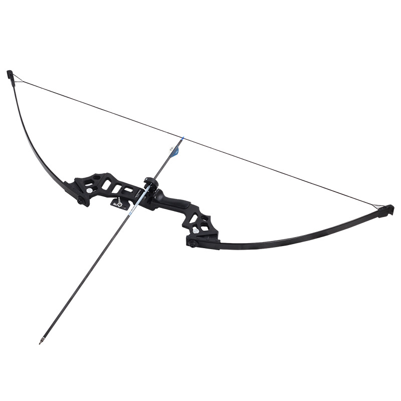 闪电狼金属直拉弓入门套装 弓箭射箭器材 复合反曲弓带箭台瞄具