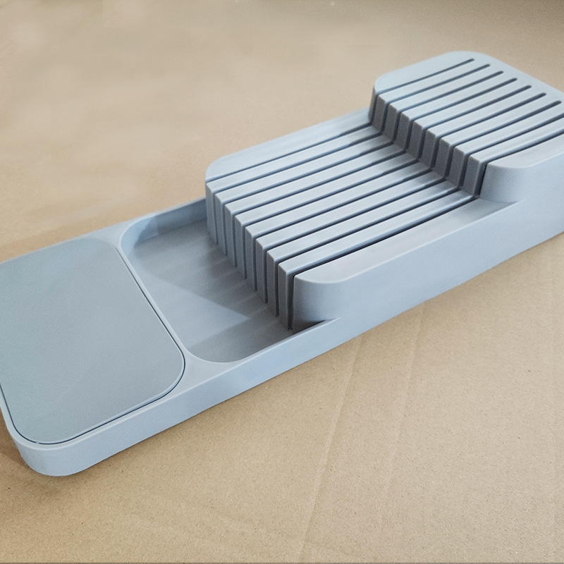 Factory Soup Spoon Knife and Fork Separated Storage Box Kitchen Finishing Drawer Tableware Tray Storage Organizing Box