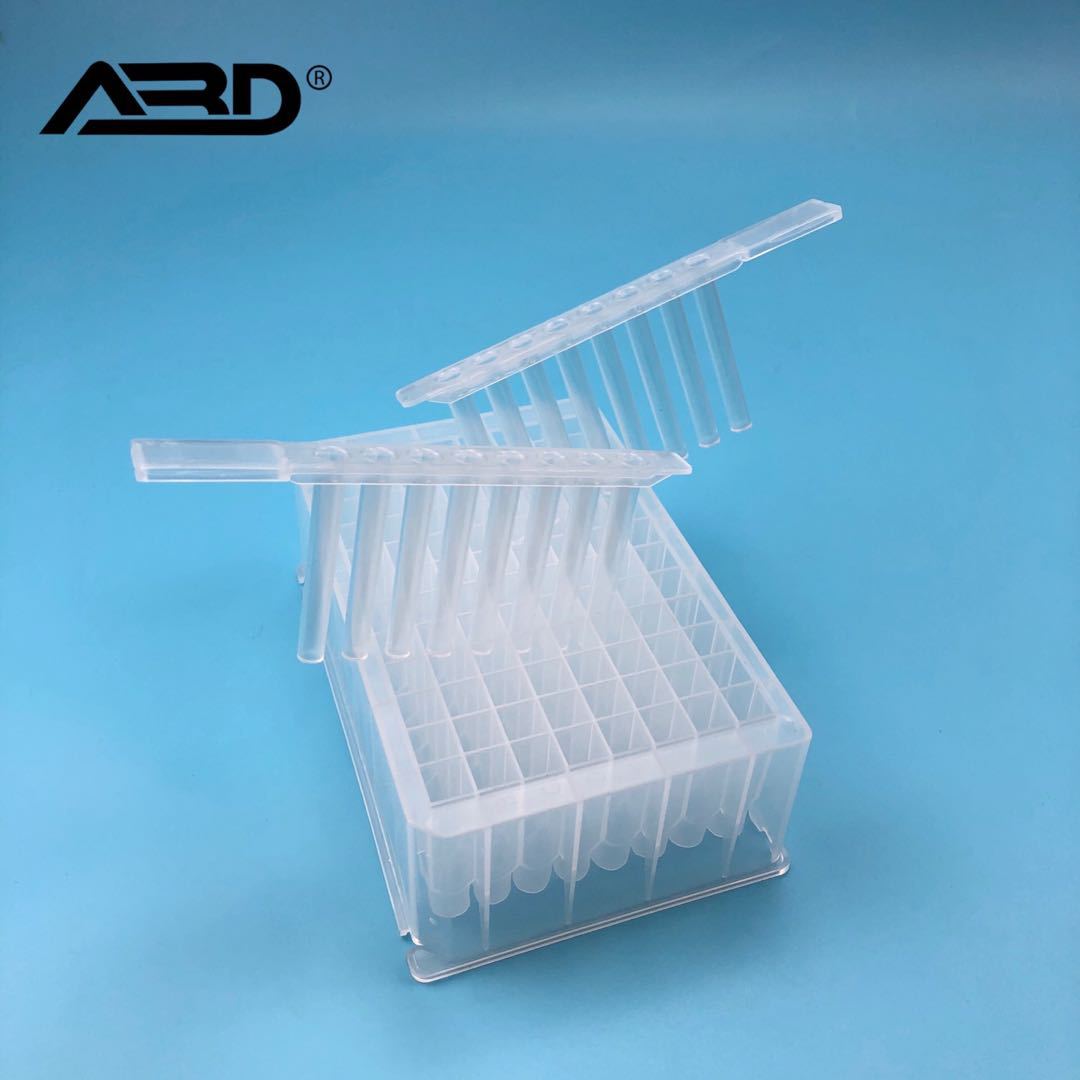 8连管磁套棒 配96孔深孔板核酸提取磁棒梳子 搅拌套