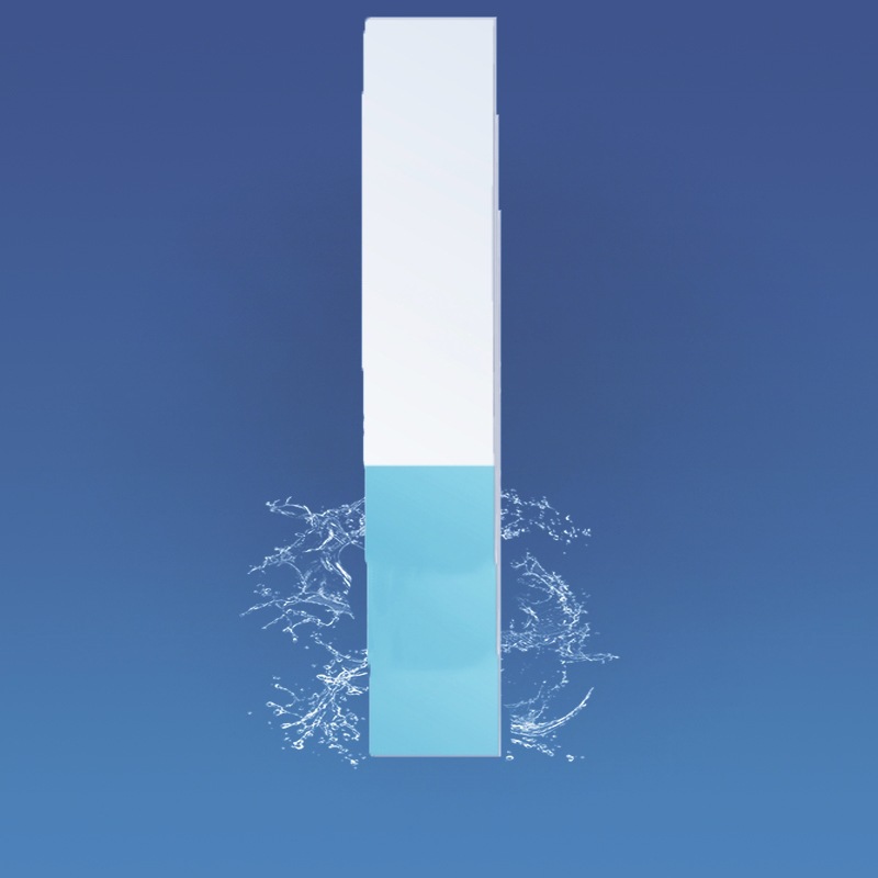 遇水变色不干胶 遇水出现颜色图案 遇水提示贴纸变色不干胶