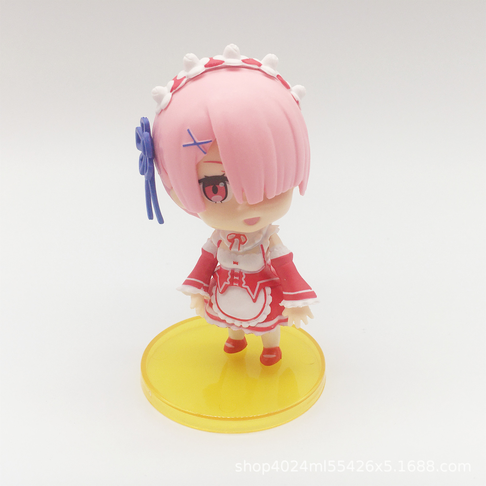 没现货6款q版蕾姆动漫手办摆件从零开始的异世界雷姆模型