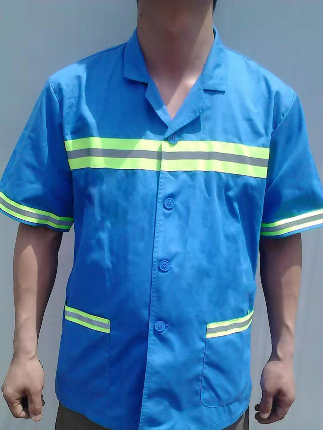 北京天使圣鑫环卫服冬装长袖 工路服装 前一后二反光条