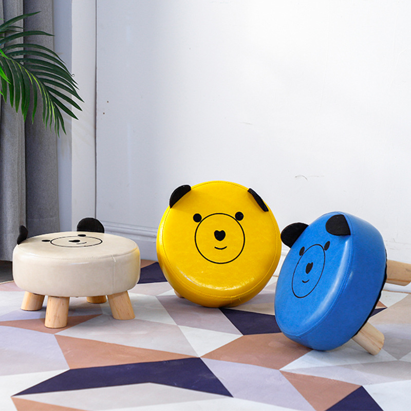 一件代发批发儿童凳子创意卡通凳小圆凳换鞋凳