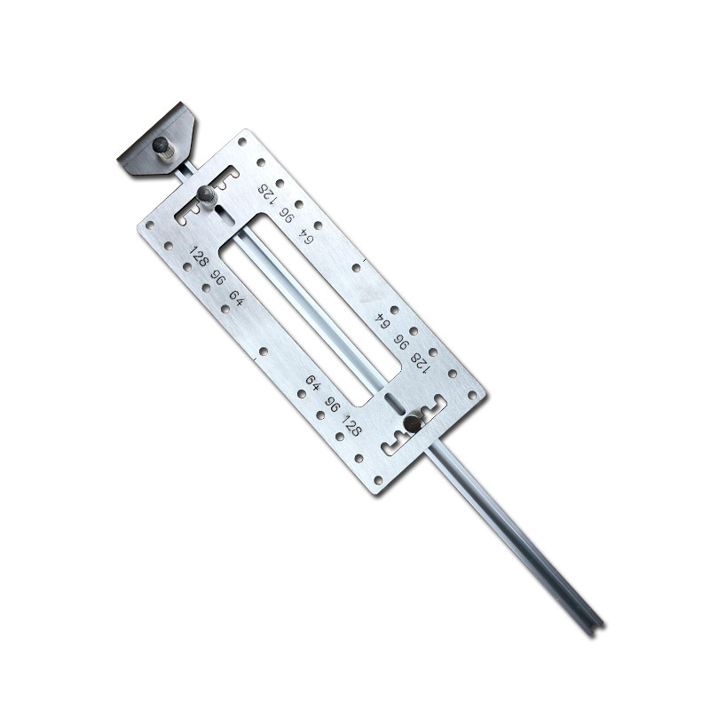 木工衣柜门把手五金多功能安装神器工具不锈钢打孔模具拉手定位器