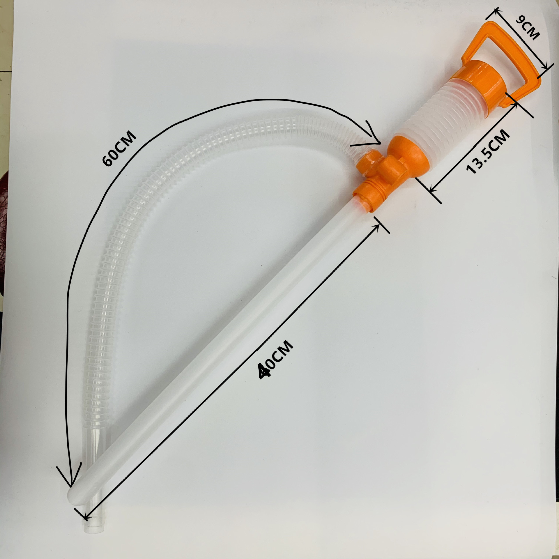 汽车专用吸油器换油器手动柴抽油泵吸油器油箱吸油管抽水管dp15-1