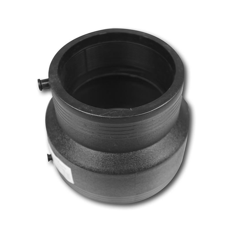 pe电熔异径直接63-315 pe异径大小头 pe管材管件
