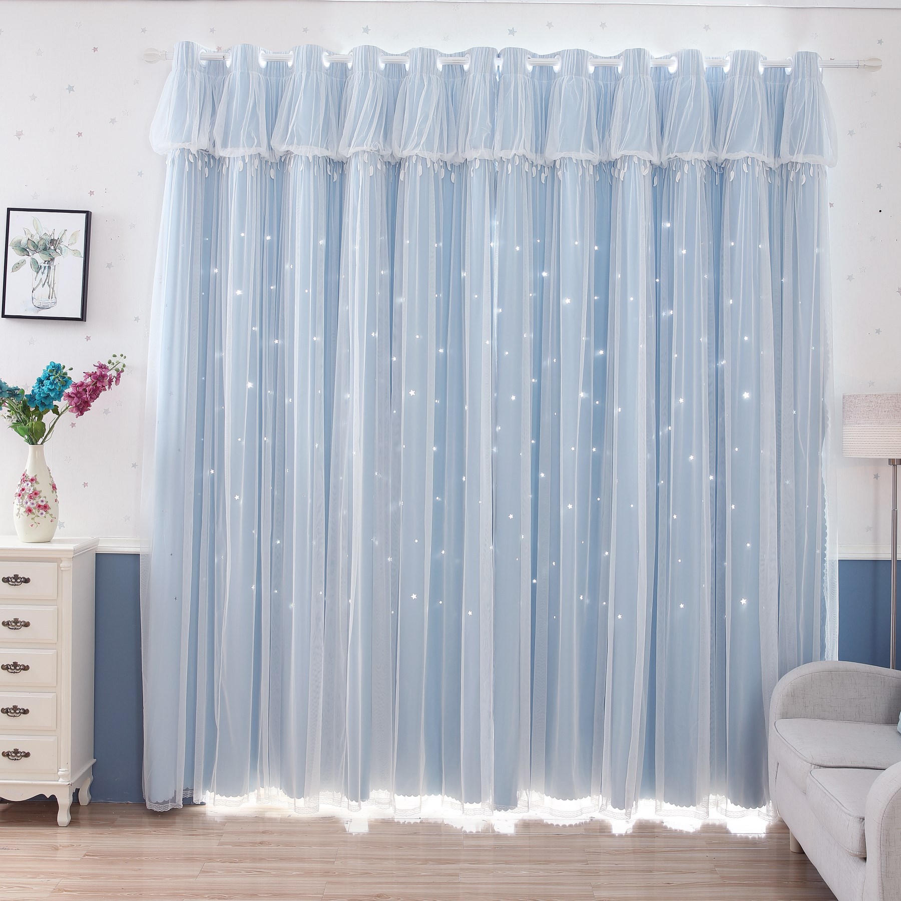 直播背景布3d立体网红大气直播背景图背景墙窗布挂墙主播