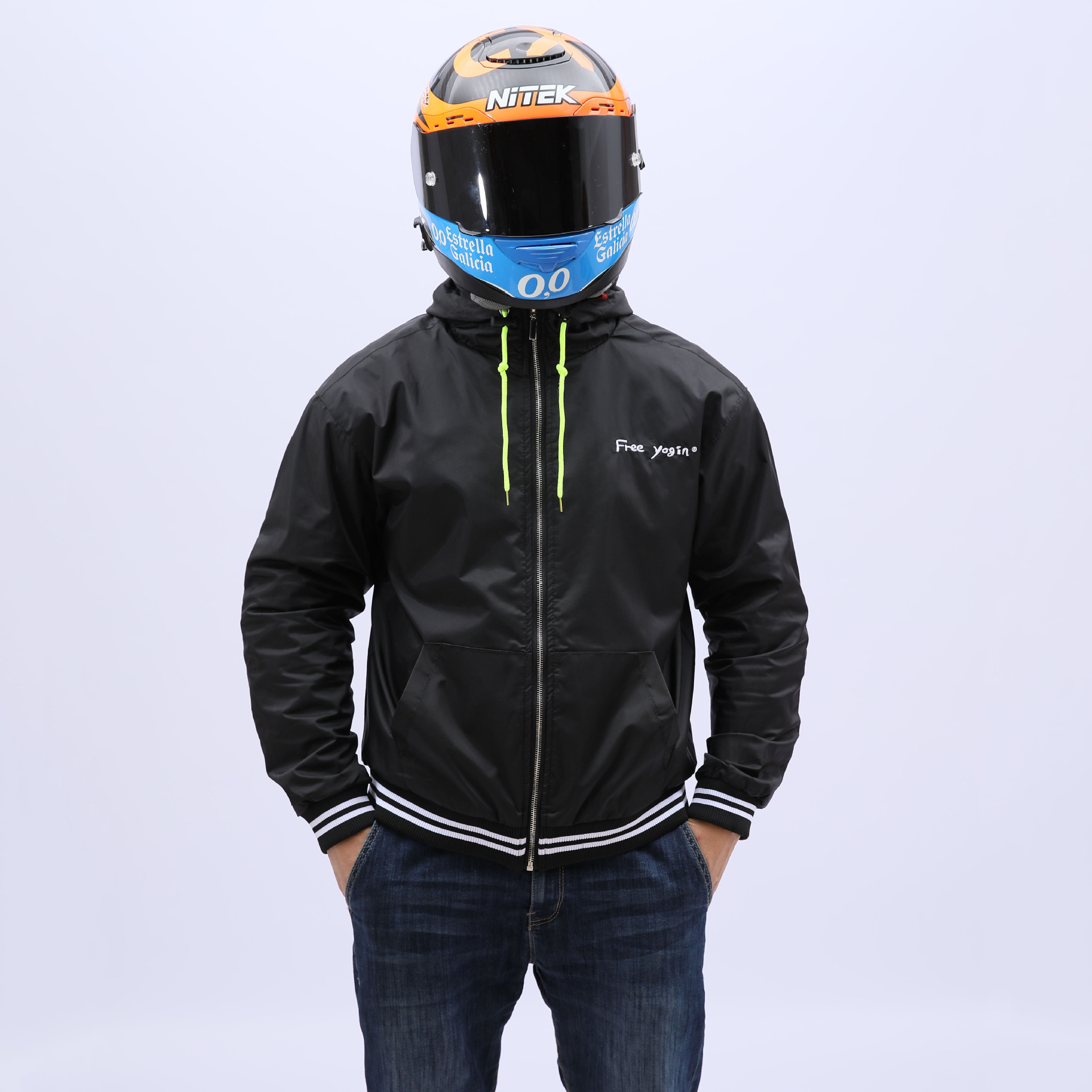 秋冬季摩托车骑行服男女防摔衣摩托车服赛车服机车服休闲卫衣通勤