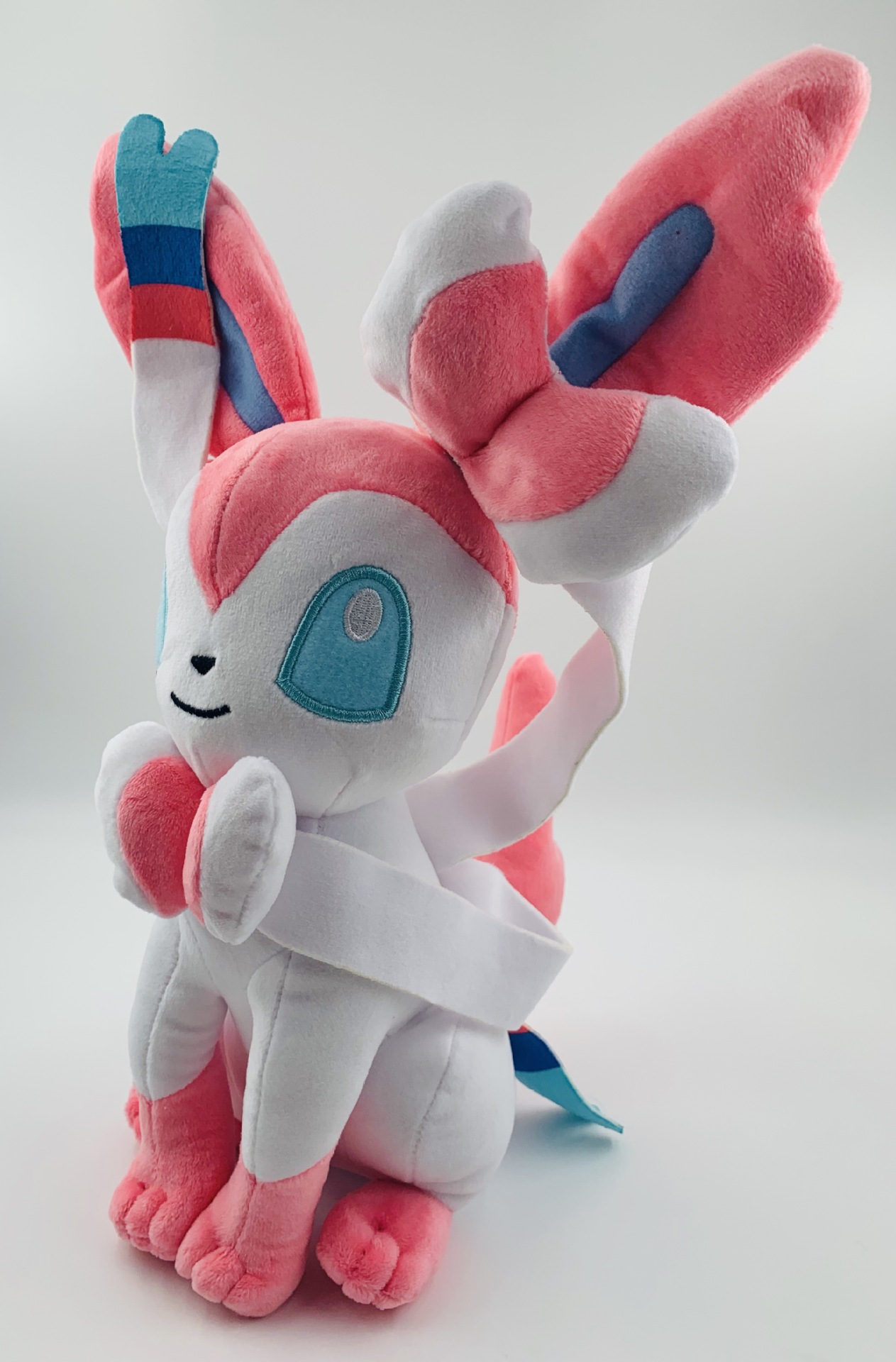 30cm 大号 坐姿 粉色 仙 伊布 仙精灵 伊贝 依布 依贝 毛绒公仔