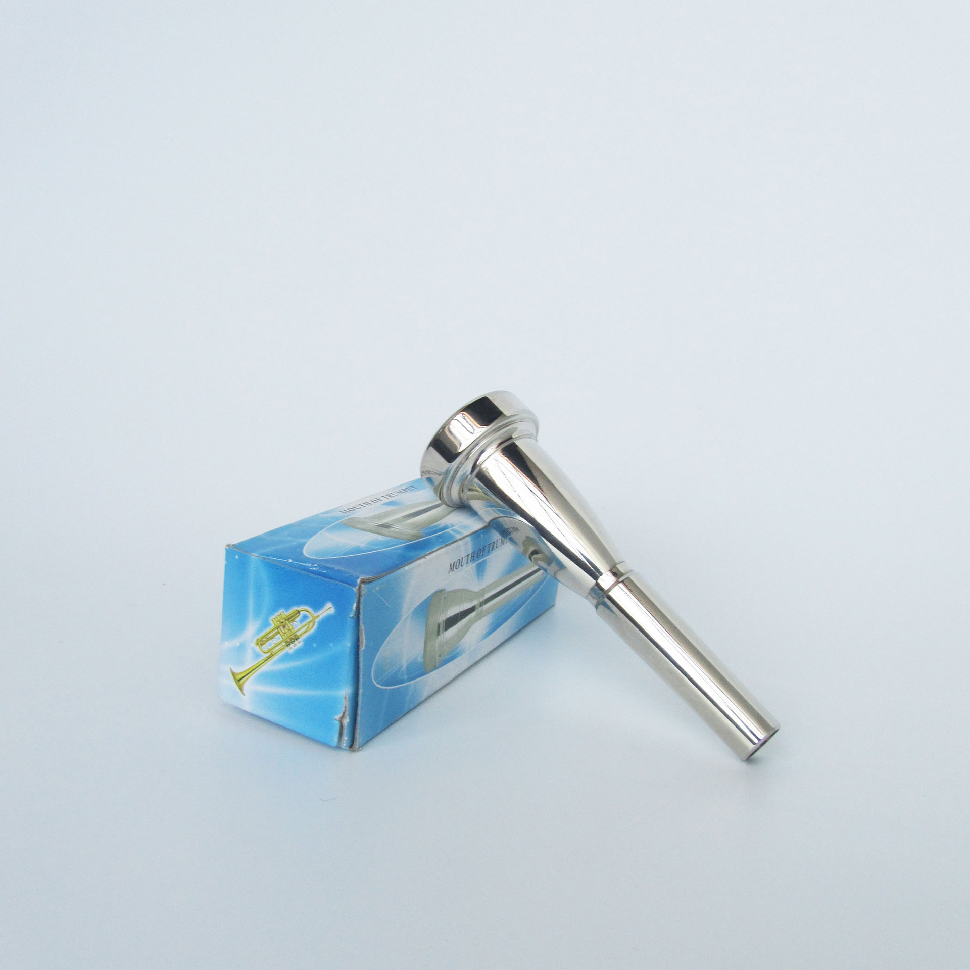 乐器小号嘴子 镀银 5c小号号嘴 小号乐器吹嘴子弹头型小号嘴