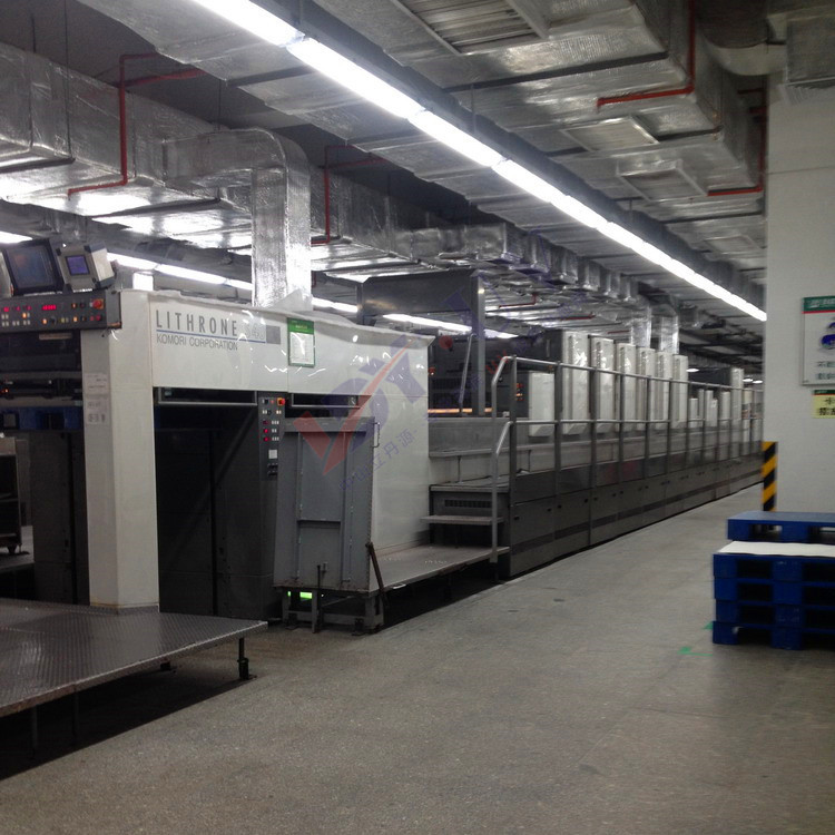 小森胶印机s40加装水冷uv光源设备低温uv光固化机6灯系统