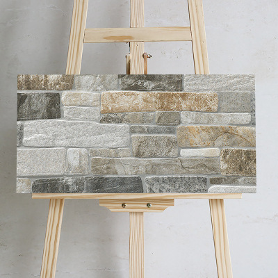 别墅外墙砖瓷砖300x600文化石室 外乡村家用自建房仿大理石仿古砖