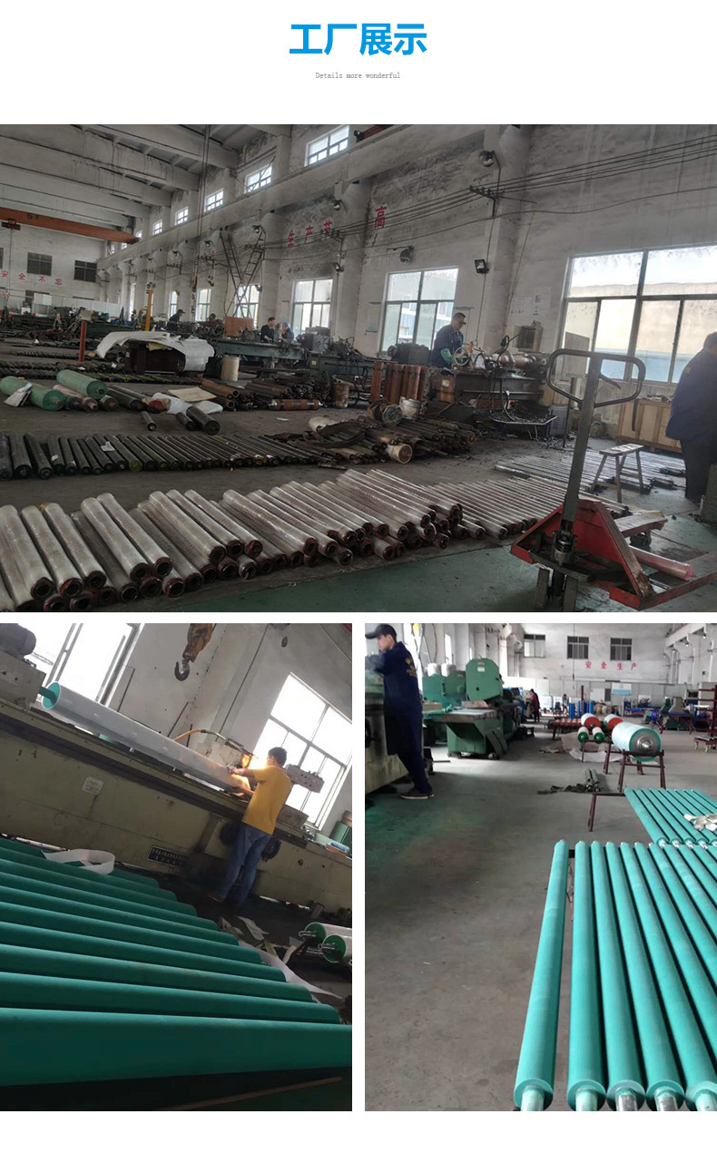 定制防静电覆膜机胶辊 硅胶棍 滚筒橡胶辊 聚氨酯包胶辊定做批发