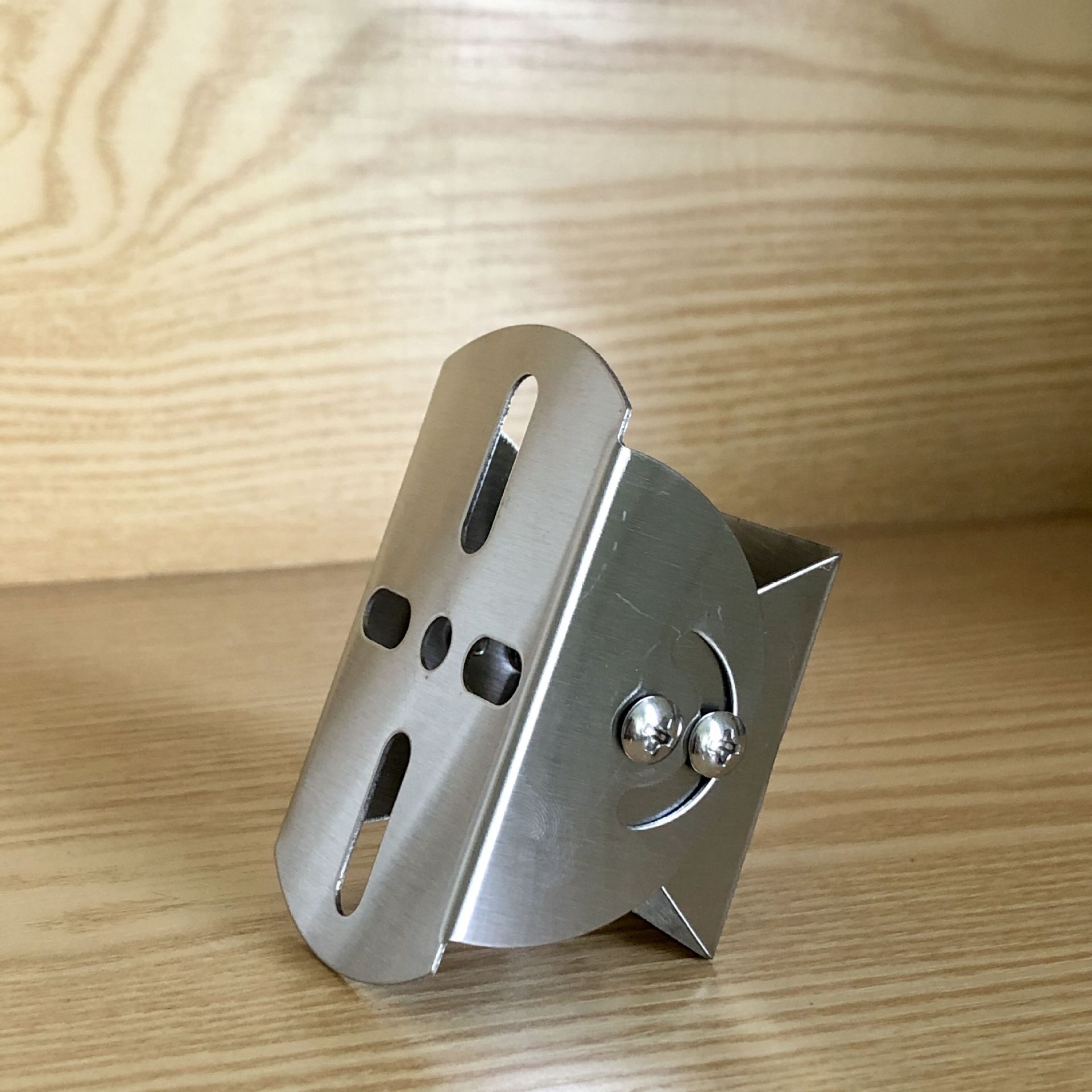 新款不锈钢鸭嘴监控万向头支架鸭嘴万向节安防器材配件摄像头支架