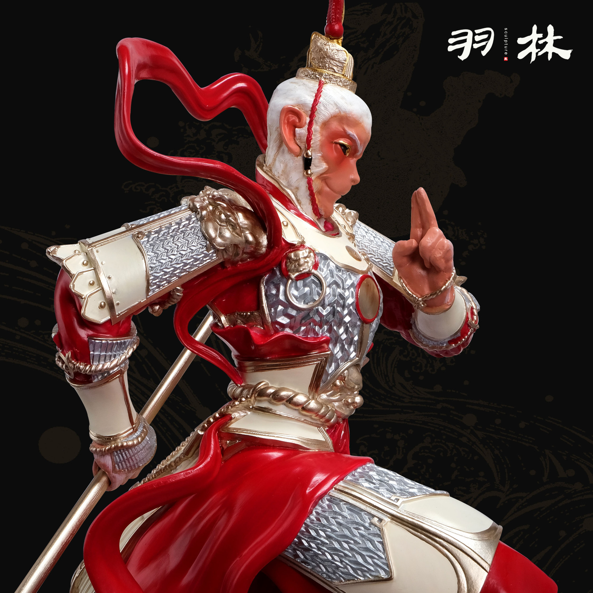 齐天大圣摆件孙悟空客厅玄关装饰品斗战胜佛手办开业礼品