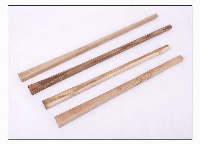 批发木把方头羊镐头90cm 1米木质镐把把手柄圆头方头木棍农用工具