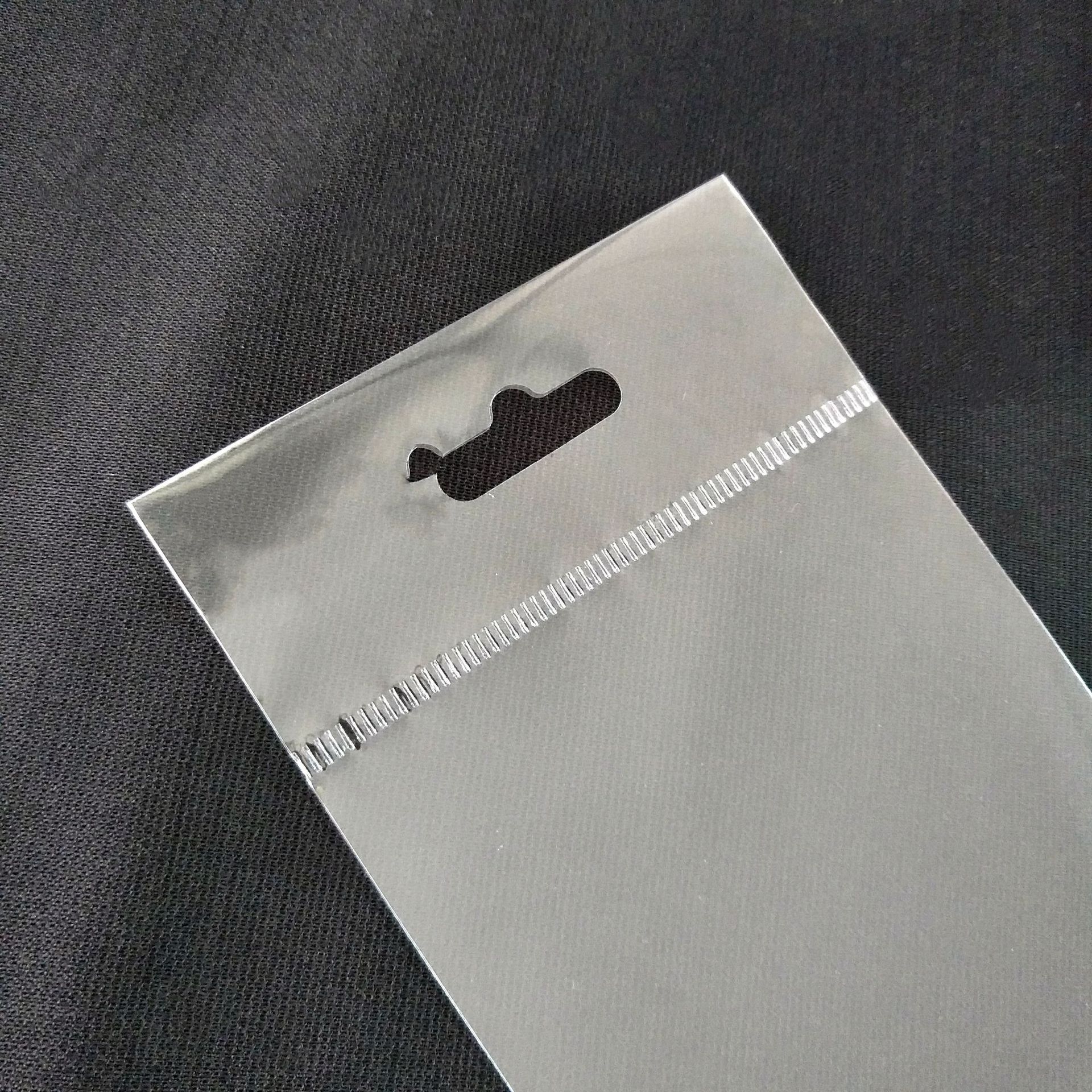 【东莞厂家】裤袜独立包装袋 opp透明卡头袋 定制印刷logo挂孔袋