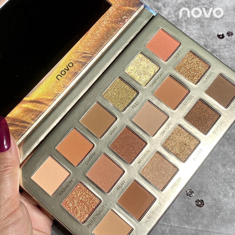 Makeup Novo Reed Glacier Eye Shadow Plate Volkswagen Cheap Non-Fading Shimmer Matte Earth Color Eyeshadow Palette