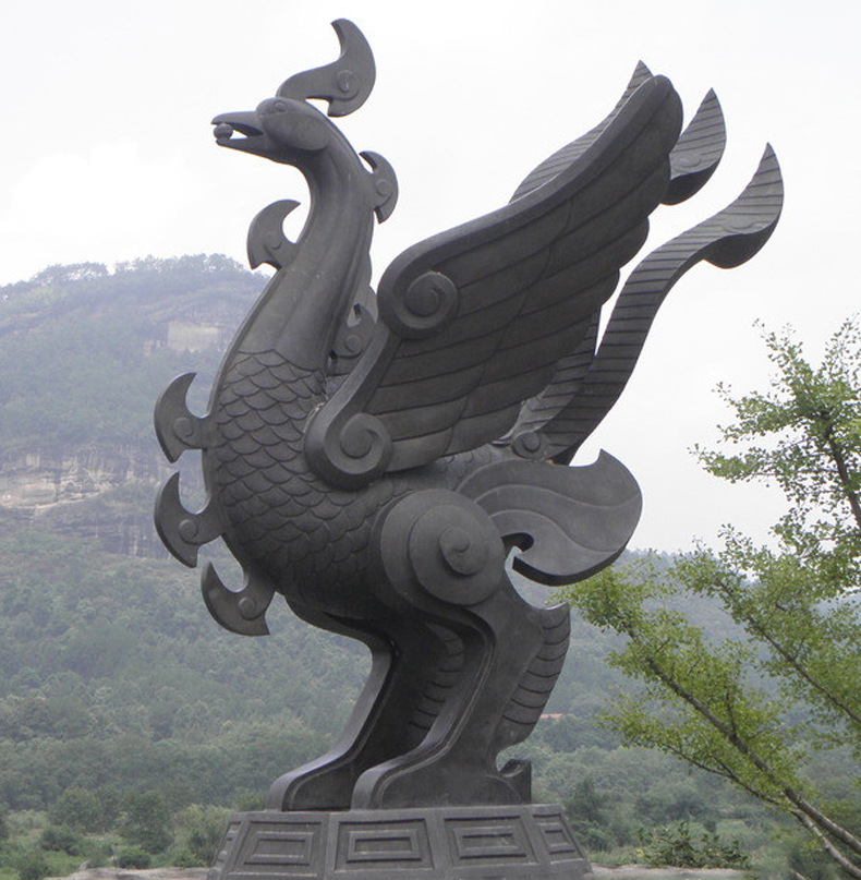 定制大型铸铜动物雕塑 公园景区装饰铜雕 定制公园铜孔雀开屏雕塑