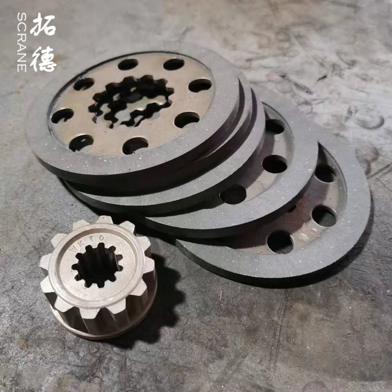 wkto日立环链电动葫芦刹车片rihui环链葫芦刹车皮刹车轮刹车总成