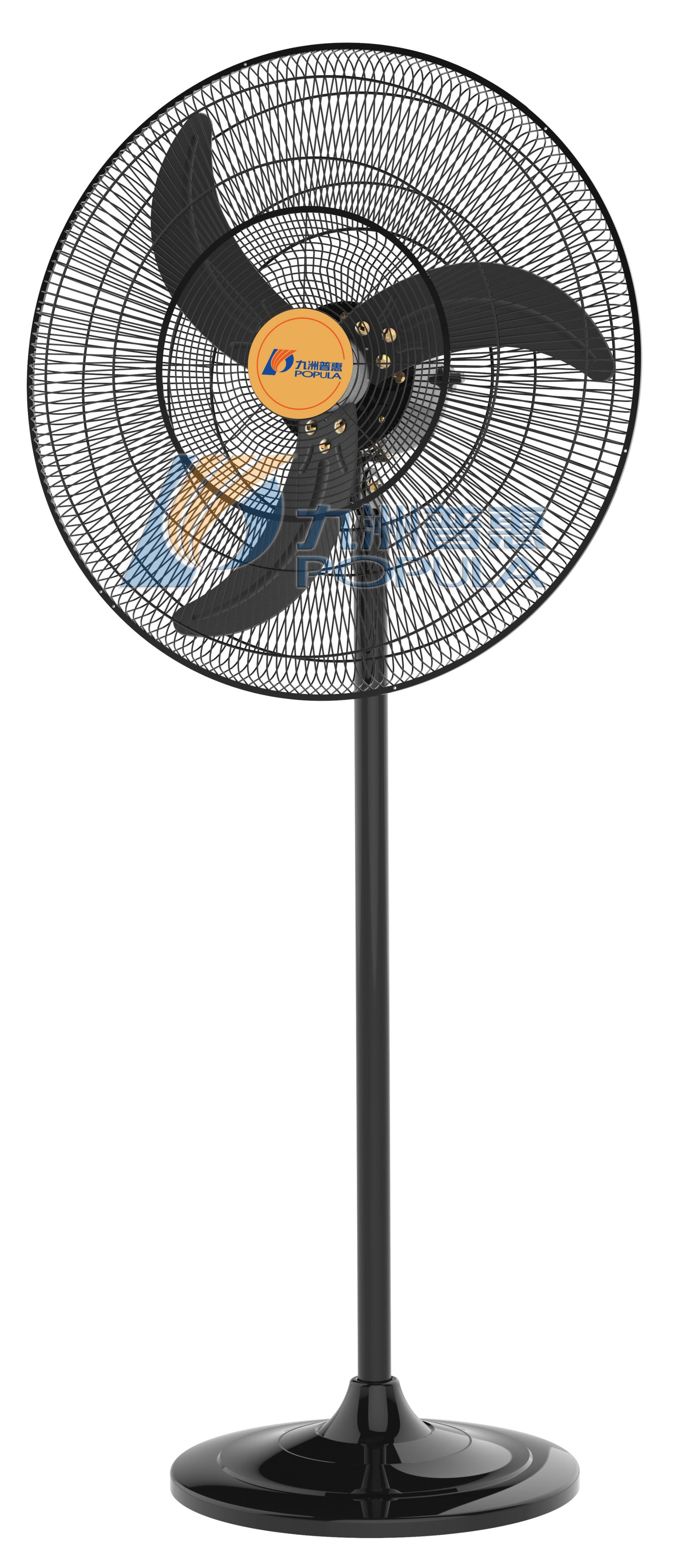 九洲牛角扇 落地式750工业扇,壁挂式650牛角扇 3c认证工业风扇