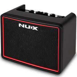 nux迷你家用无线蓝牙电吉他音箱便携式户外小型音响带效果器鼓机