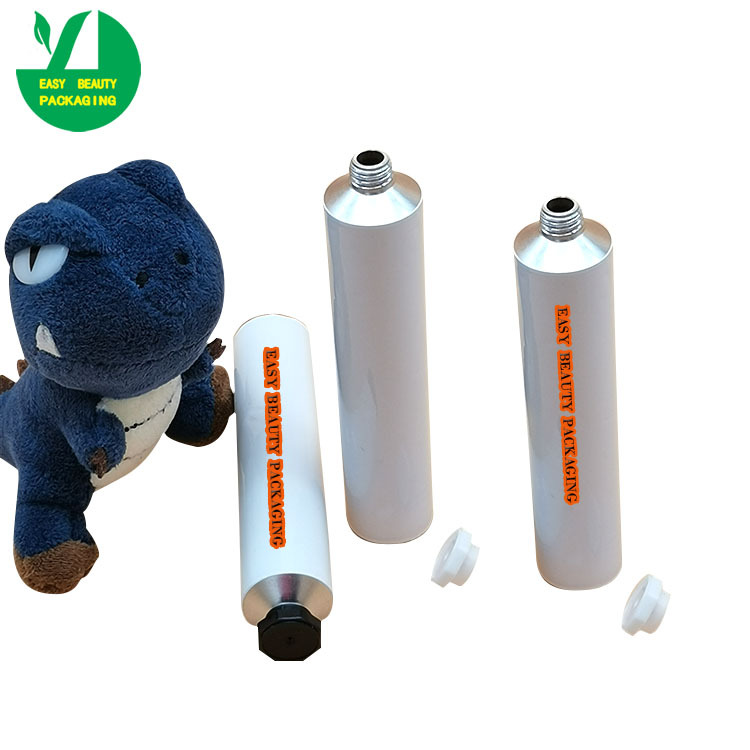 厂家直销纯铝管包装 食品药品工业铝管包材 手霜染发膏铝管包装