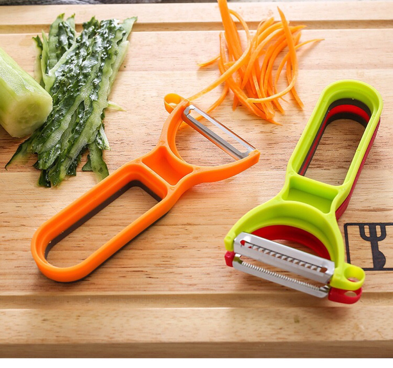 不锈钢瓜刨3件套多功能三合一刨水果削皮刀蔬菜削皮器刨刀套装