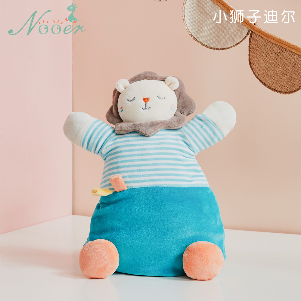 Factory Hot Selling Nooer Baby Accessible Comforter Toys Baby Sleeping Comfort Toys Parent-Child