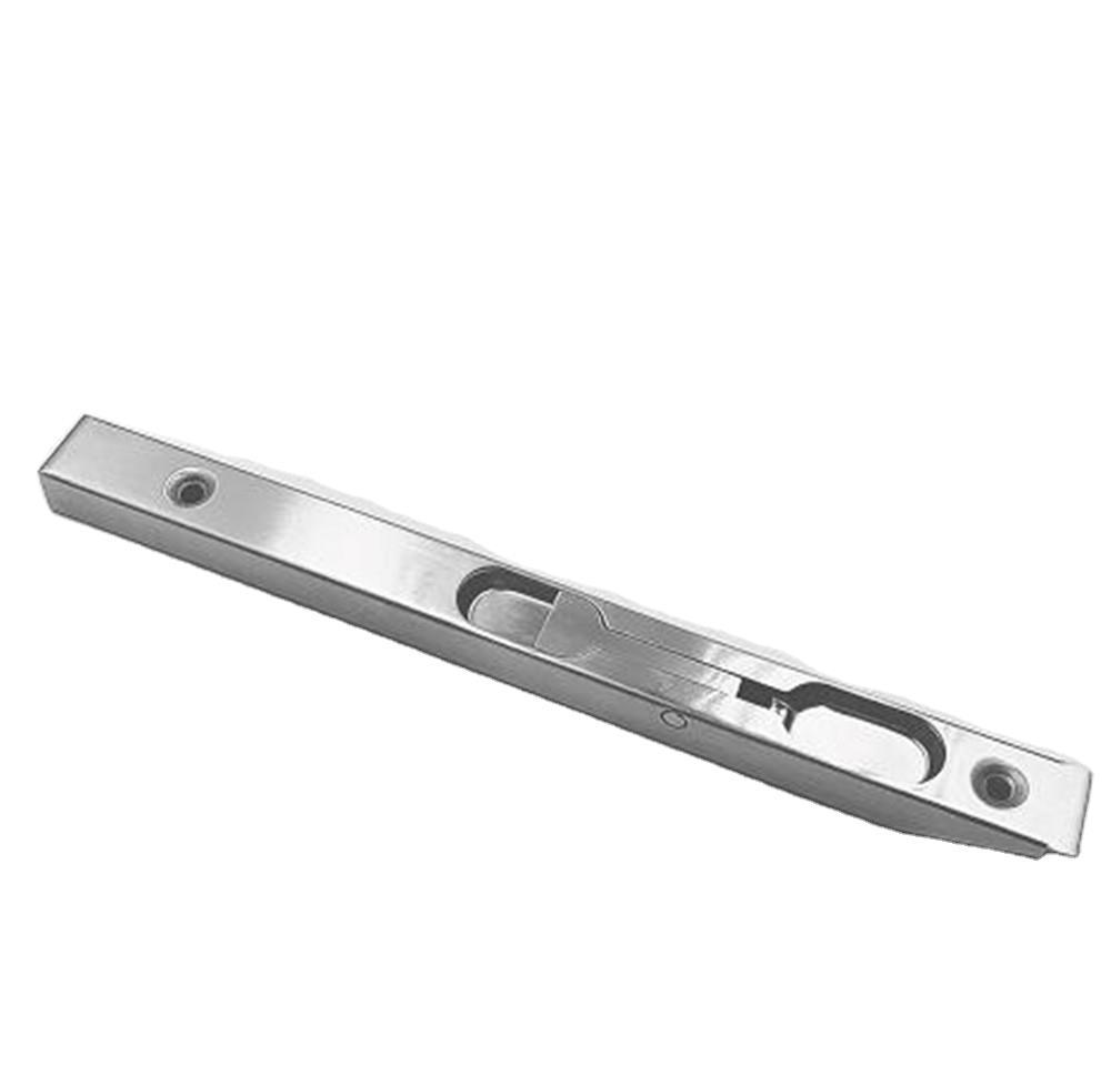 不锈钢暗插销6寸8寸防火门配件插销燕尾翻板式插销